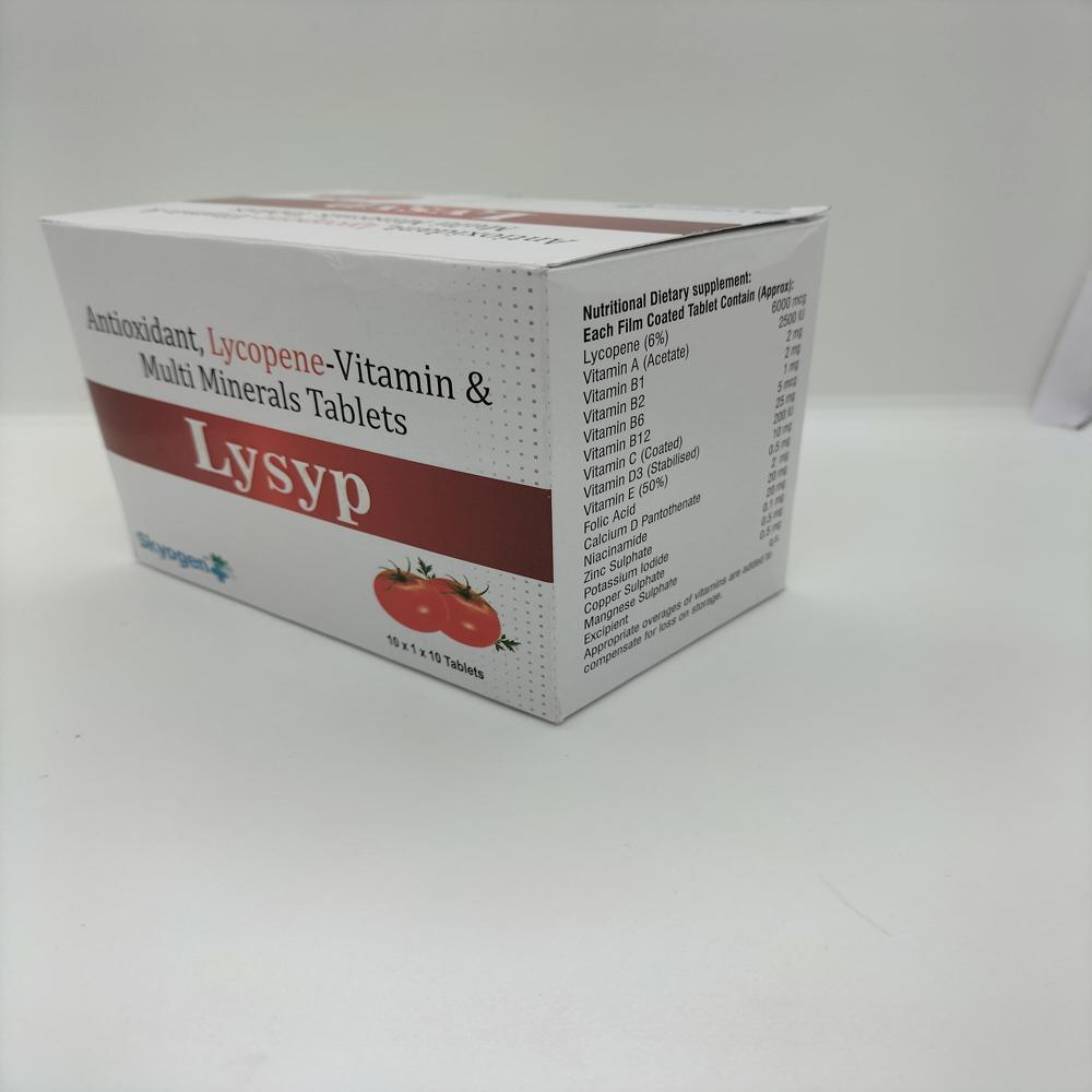 ANTIOXIDANT, LYCOPENE, VITAMINS, MULTI MINERALS TABLET