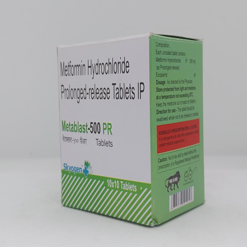 METFORMIN 500 MG PR TABLET