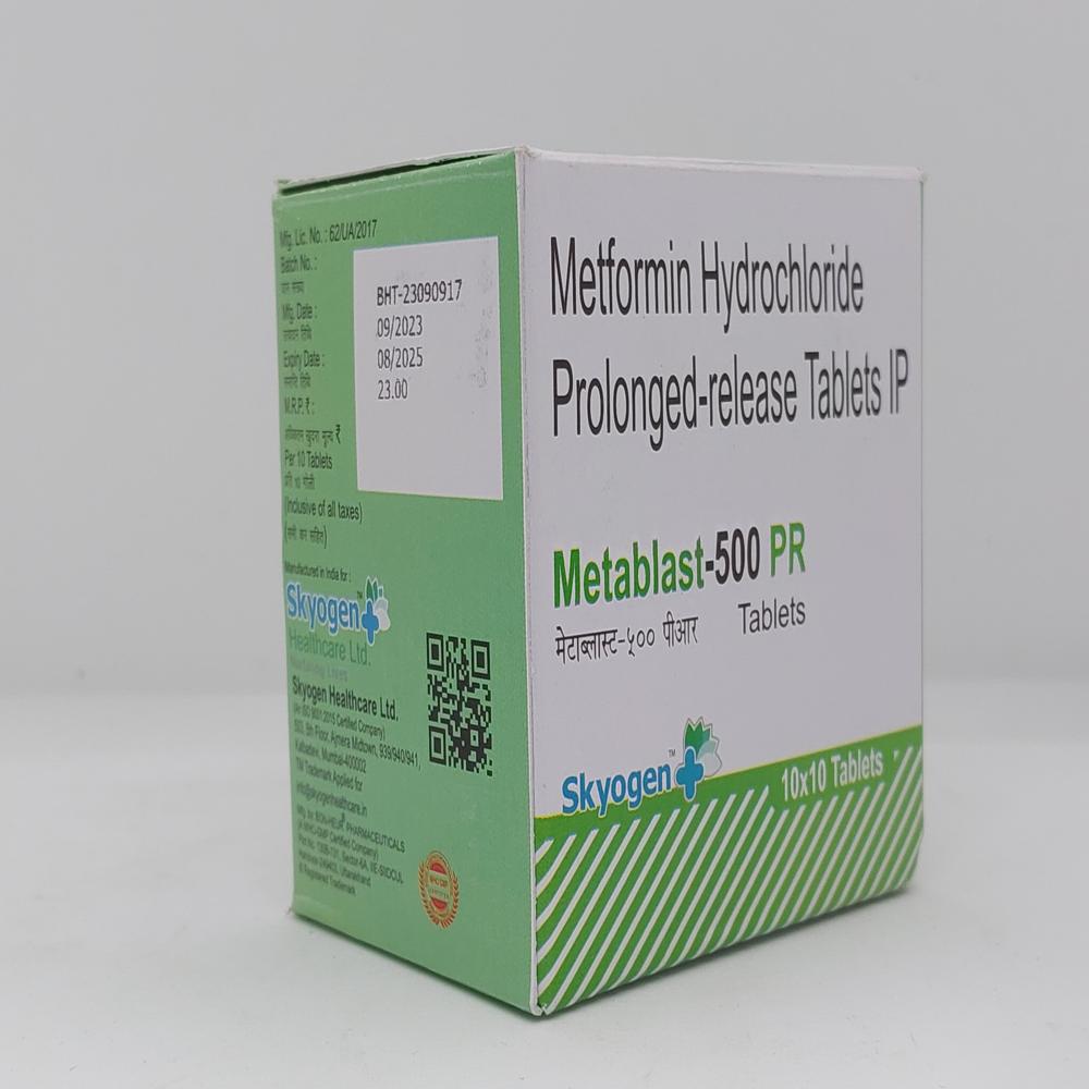 METFORMIN 500 MG PR TABLET