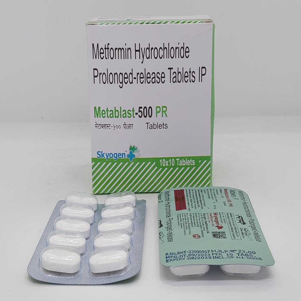 METFORMIN 500 MG PR TABLET