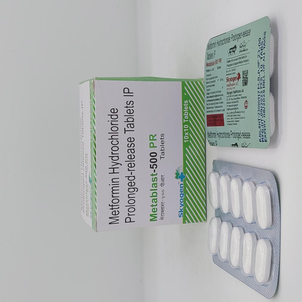 METFORMIN 500 MG PR TABLET