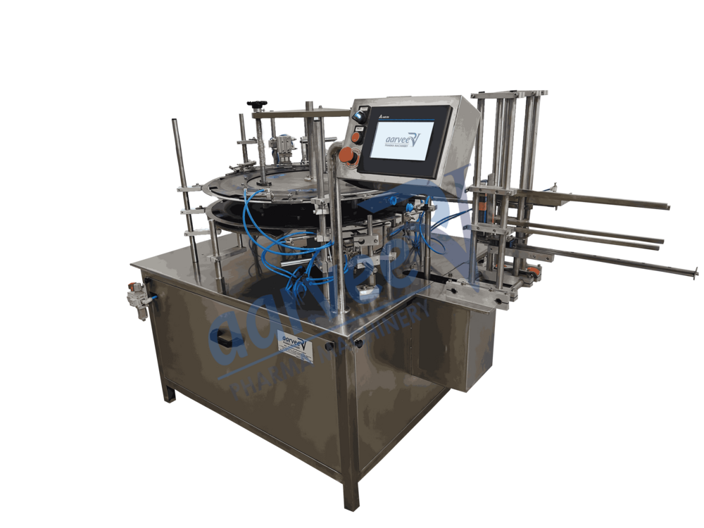 Vertical Top Load Cartoning Machine - Application: Pharmaceuticals