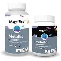 Metallic Clear Epoxy Resin Hardener Set
