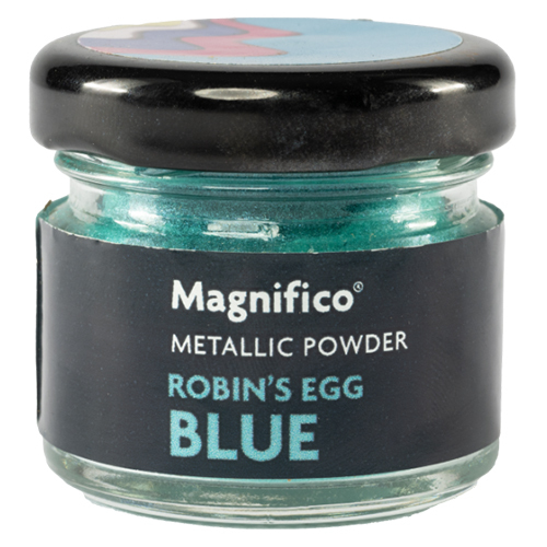Blue Metallic Powders