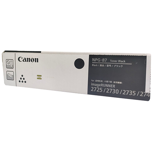 IR-2725-2730-2735-2745 Canon NPG-87 Toner Cartridge