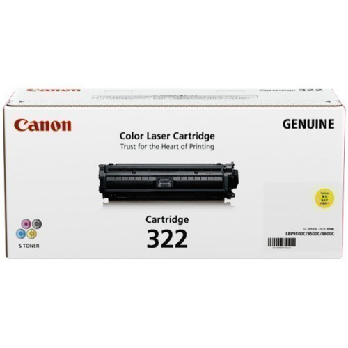 Canon 322 Yellow Toner Cartridge