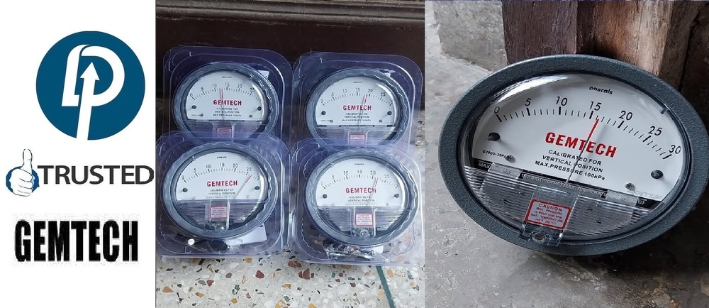 Popular GEMTECH Differential Pressure Gauge Dealers in Delhi NCR INDIA