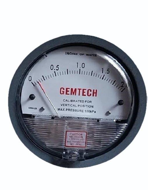 GEMTECH Differential Pressure Gauge Wholesaler From Bengaluru Karnataka