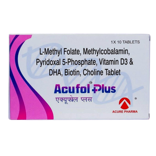 L-Methyl Folate, Meyhylcobalamin Pyridoxal 5-Phosphate, Vitamine D3 - Drug Type: General Medicines