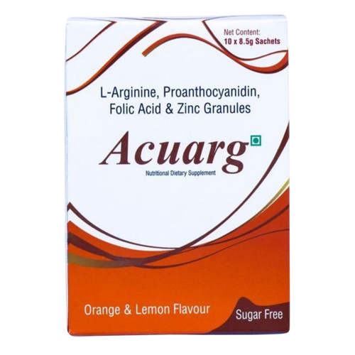 L-Arginine, Proanthocyanidin Folic Acid And Zinc Granules