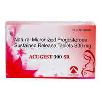 Natural Micronized Progesterone Sustained Release Tablet 300 MG