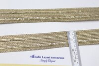 Golden Zari Gota Lace Border
