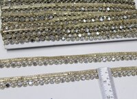 Moti Mirror Work Lace