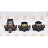 Forklift Mild Steel Clutch Hub - Color: Black