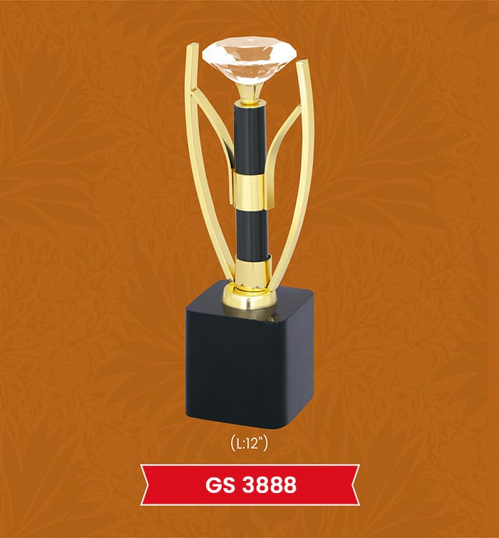 Corporate Crystal Trophy