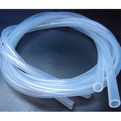 Platinum Cured Silicone Tubing - Transparent Round Silicone, Hardness 50 to 70 Shore A | Ideal for Industrial Applications, Chemical & Temperature Resistant