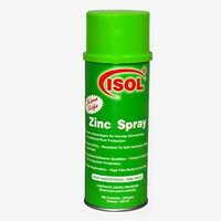 525 Ml Zinc Galvanize Spray - Silver Color, High Water Content, Oily Odor | Industrial Application, Convenient Bottle Pack, Easy Application