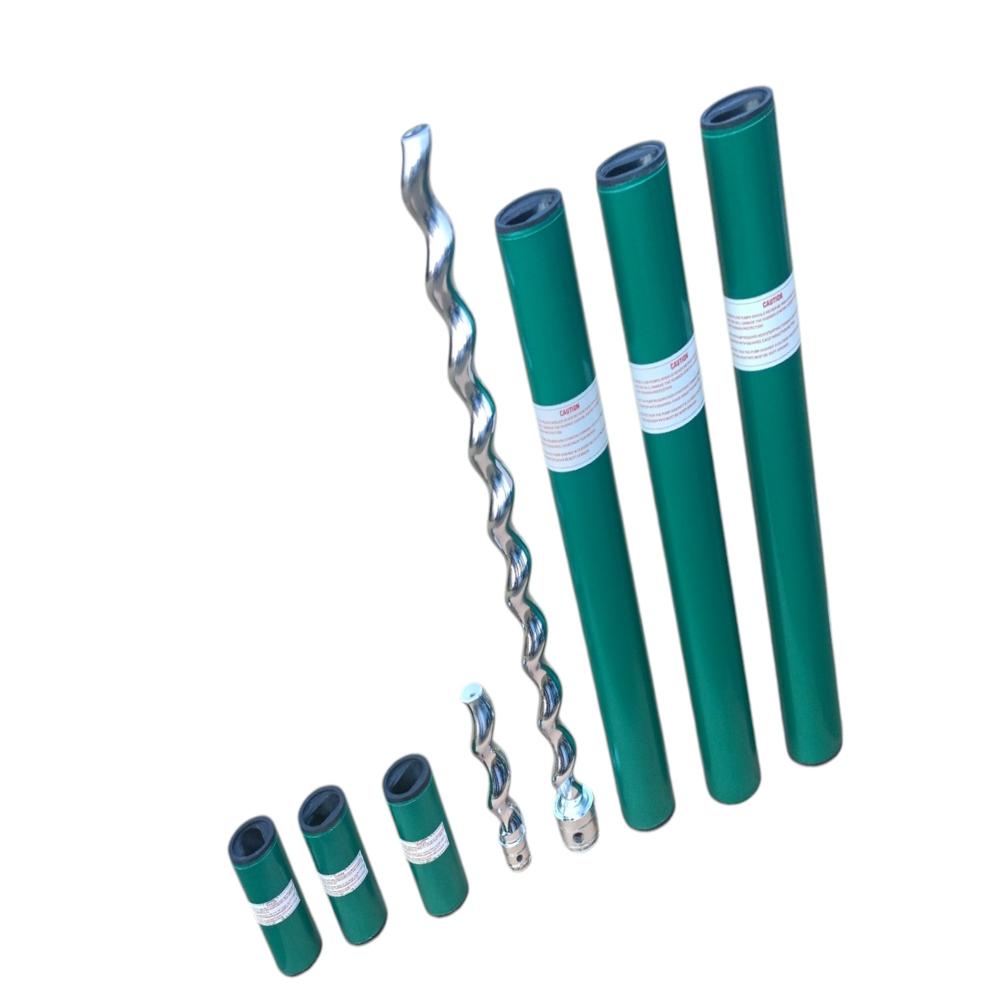 Screw Pump - Rubber Stator - Color: Greeb