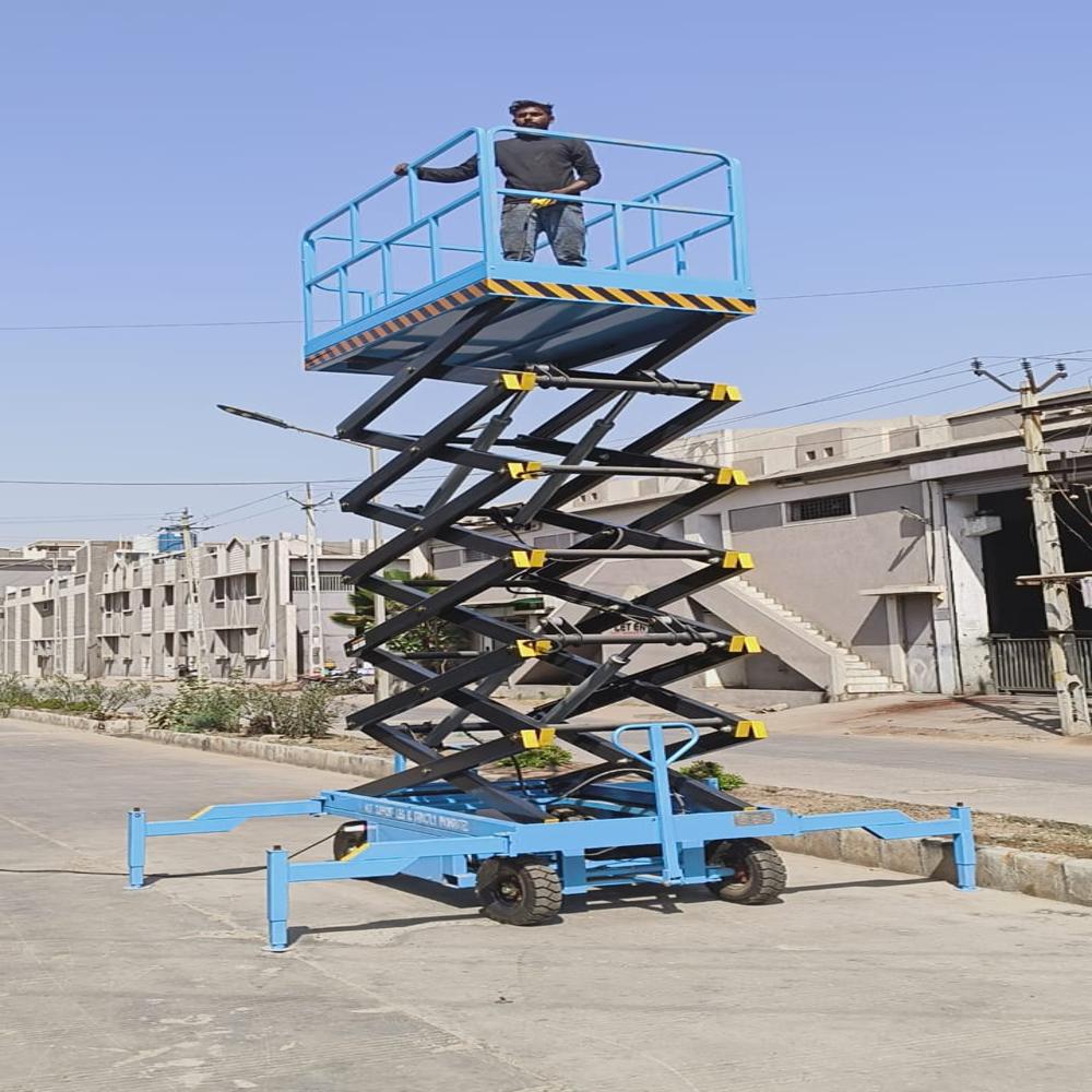 High Raised Hydraulic Scissor Lift