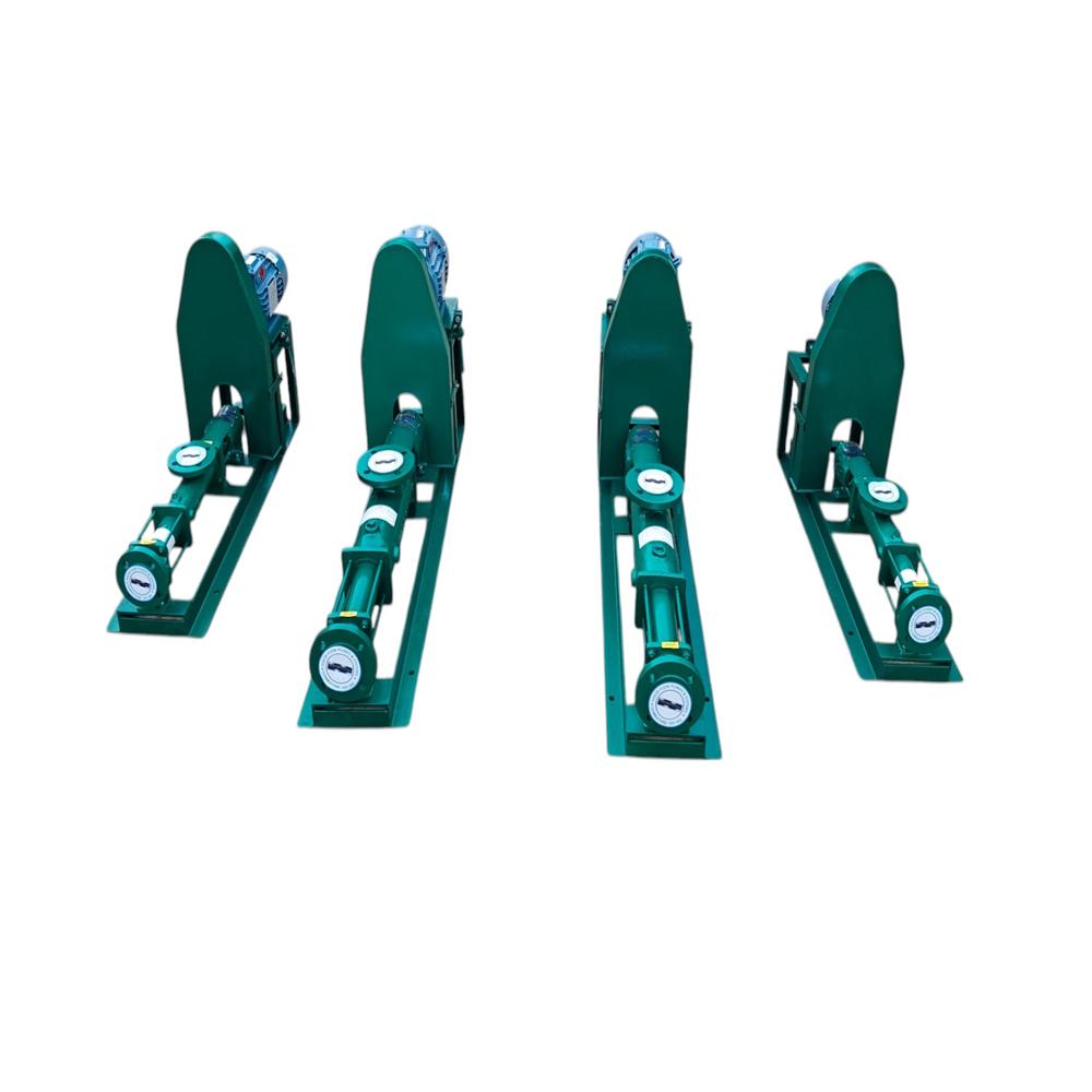 Single Screw Pump - For High Cod Etp Effluent & Sls Paste Application - Color: Green