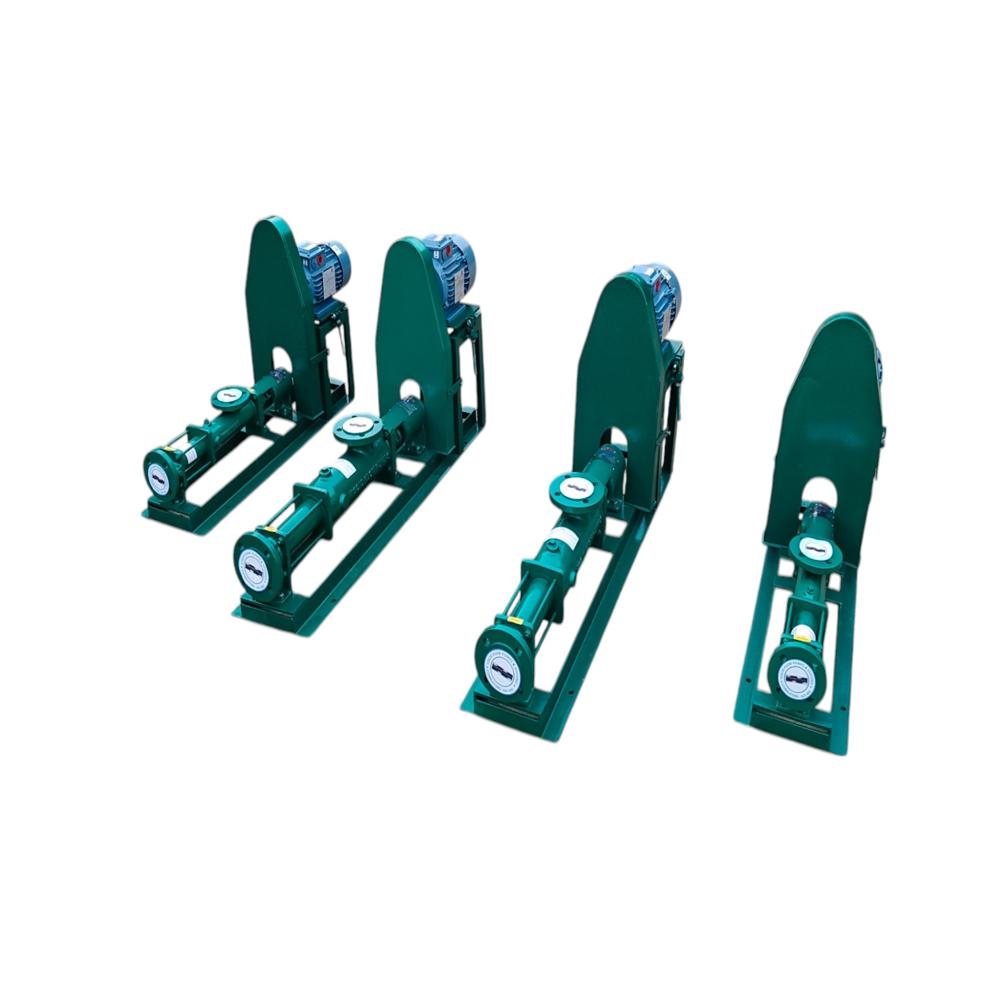 Single Screw Pump - For High Cod Etp Effluent & Sls Paste Application - Color: Green