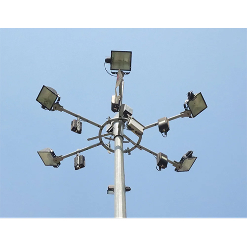 Mild Steel High Mast Lighting System