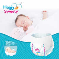 Cotton Baby Diapers - Color: White