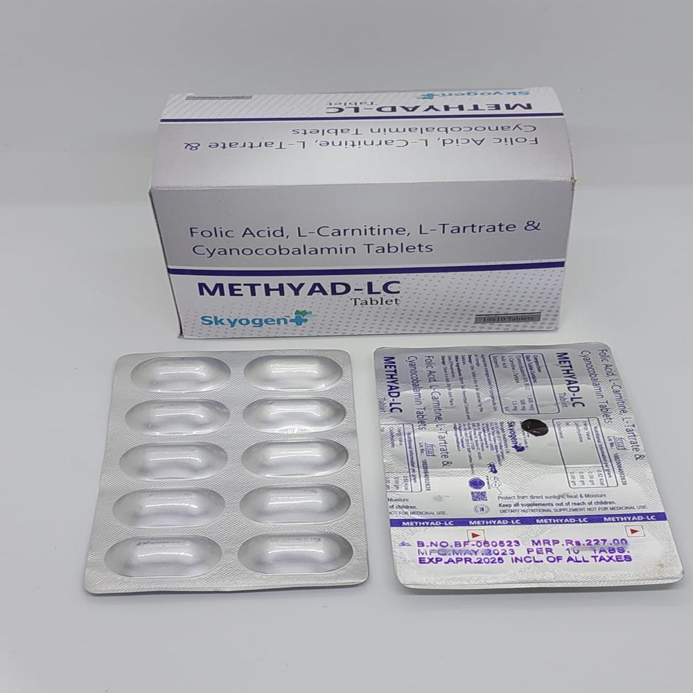 FOLIC ACID, L-CARNITINE , L-TARTRATE , CYANOCOBALAMIN TABLET