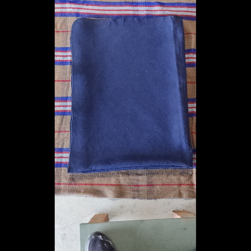 900 Gram Blue Non Wowen Donation Blanket - Age Group: Adults
