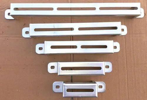 Gi Slotted Bracket - Color: Silver