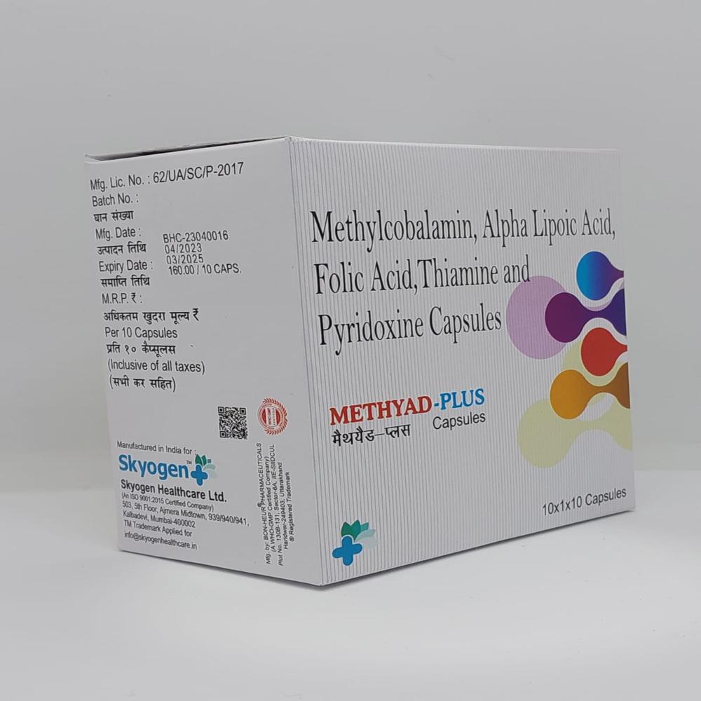 METHYLCOBALAMIN, ALPHA LIPOIC ACID, FOLIC ACID, THIAMINE AND PYRIDOXINE CAPSULE