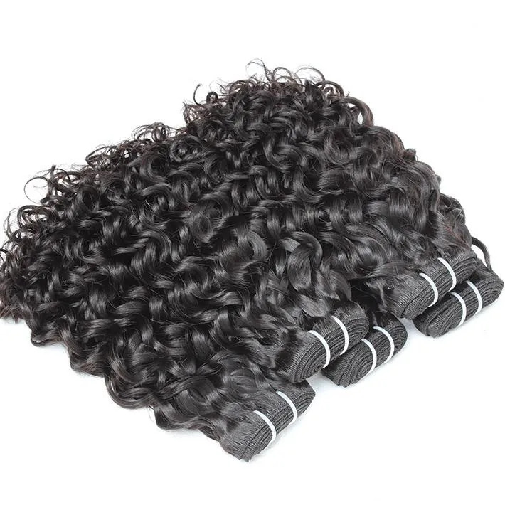 100% Cuticle Aligned Deep Wavy Weft Hair Bundle for Wig