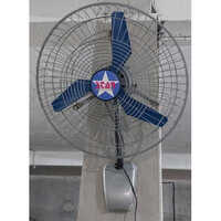 24 Inch Air Circulator Fan Wall Mounting - Material: Iron