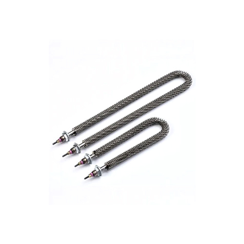 Finned U-Type Heater - Color: Silver