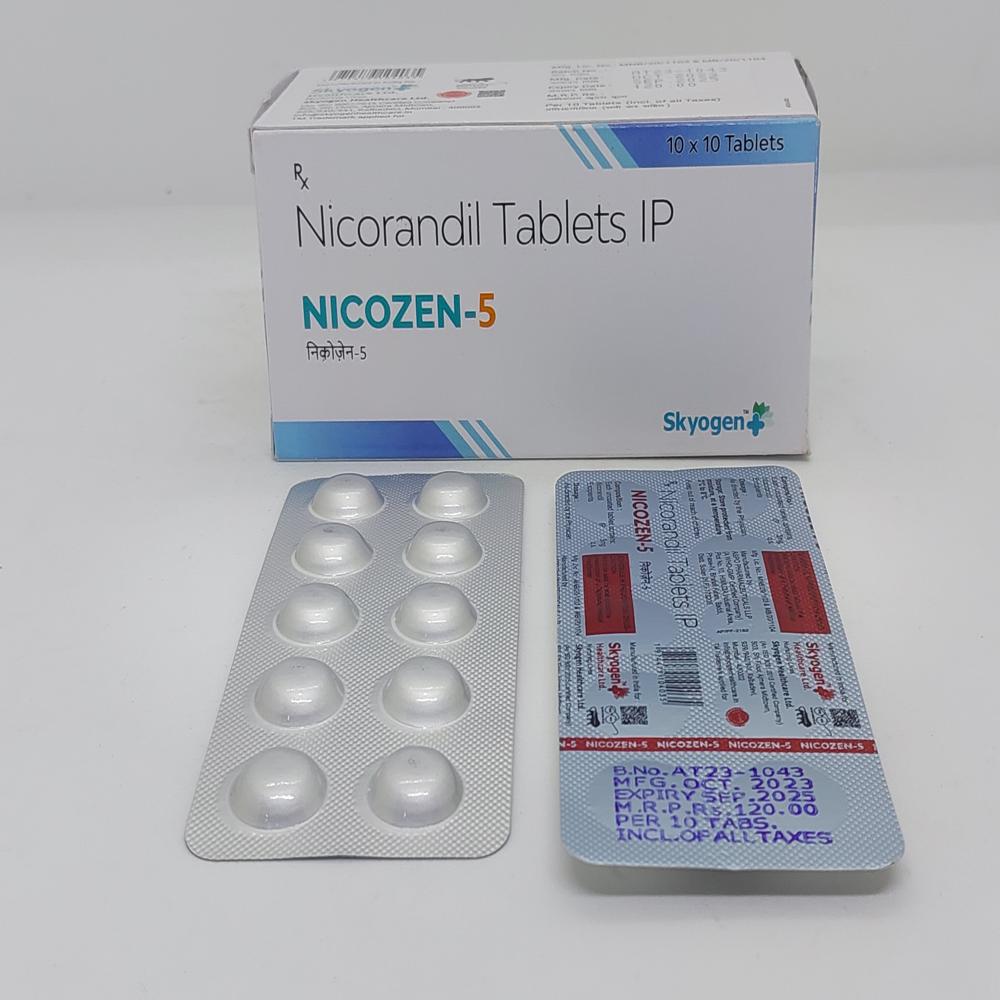 NICORADILNICO 5 MG TABLET
