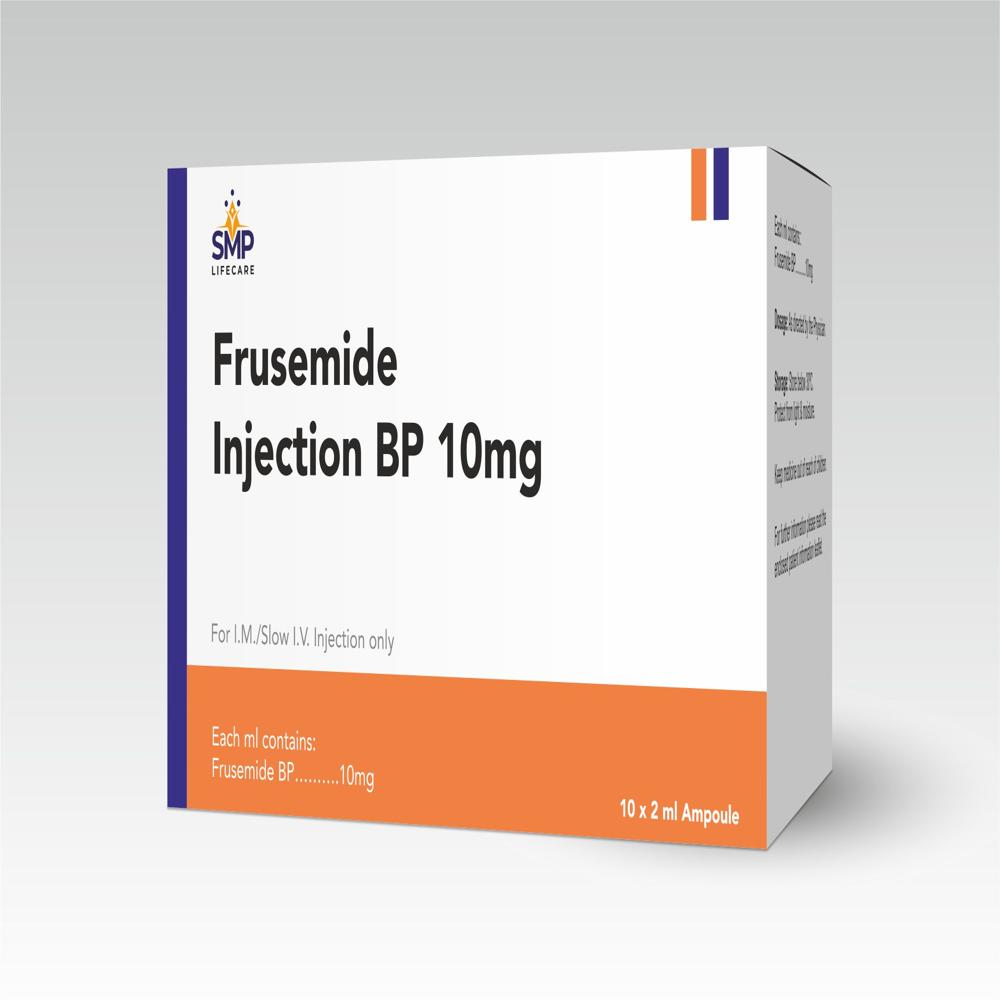Frusemide Injection Bp 10mg - Packaging Type: Box