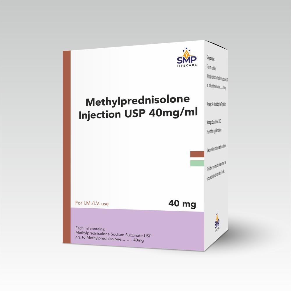 Methylprednisolone Injection 40mg - Dosage Form: As Prescribed By The Doctor.