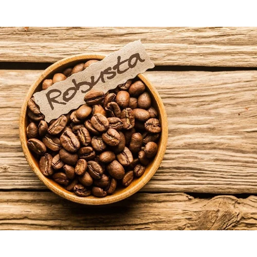 Robusta Roasted Coffee Beans - Grade: Food Grade