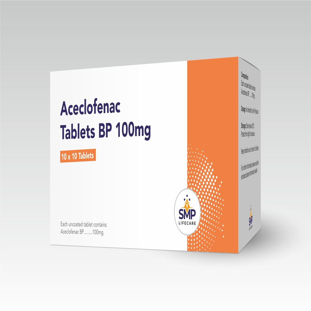 Aceclofenac Tablets BP 100mg
