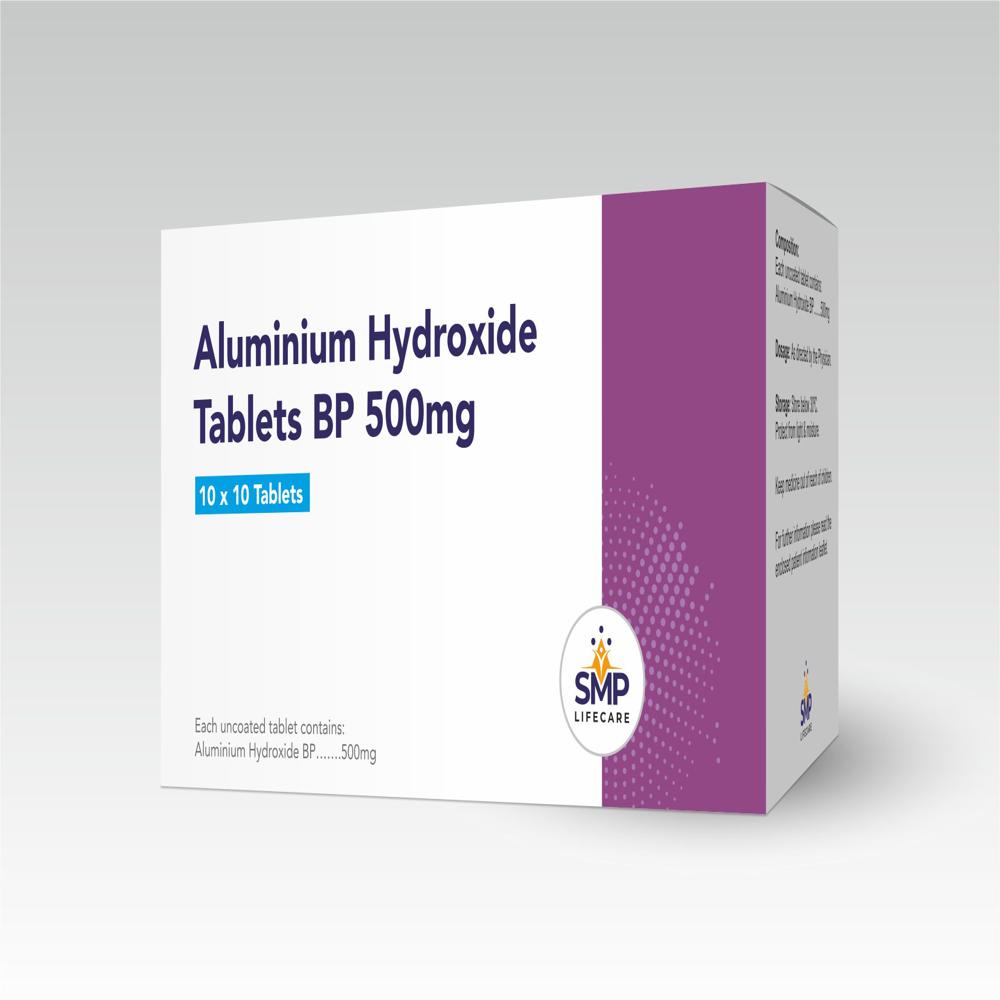 Aluminium Hydroxide Tablets Bp 500mg - Drug Type: Specific Drug