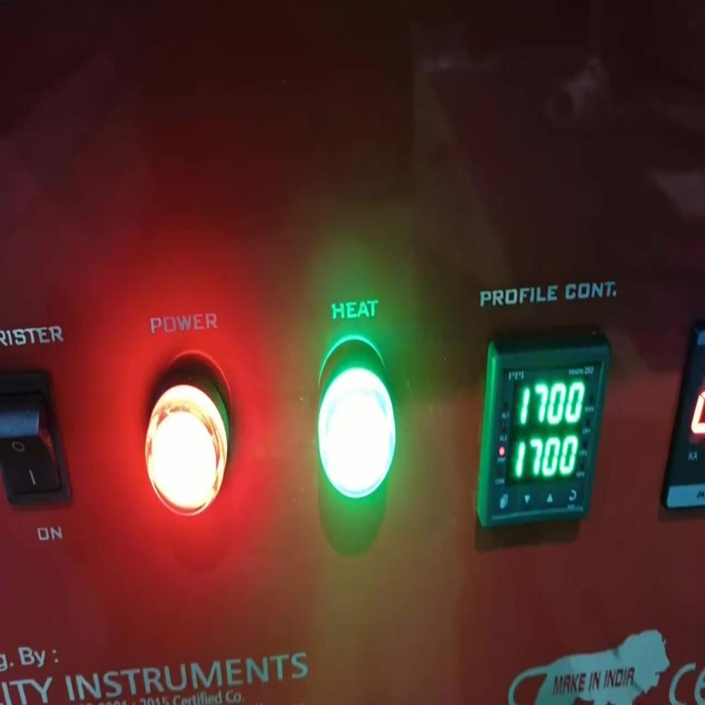 Muffle Box Furnace - Stainless Steel, Variable Dimensions | 1700â°c Temperature Range, Digital Controller, Ideal For Laboratory And Industrial Heating Applications