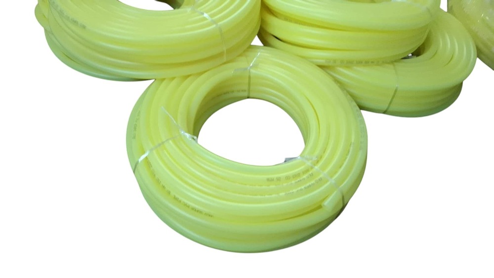 Pvc Foam Garden Pipes - Color: Yellow