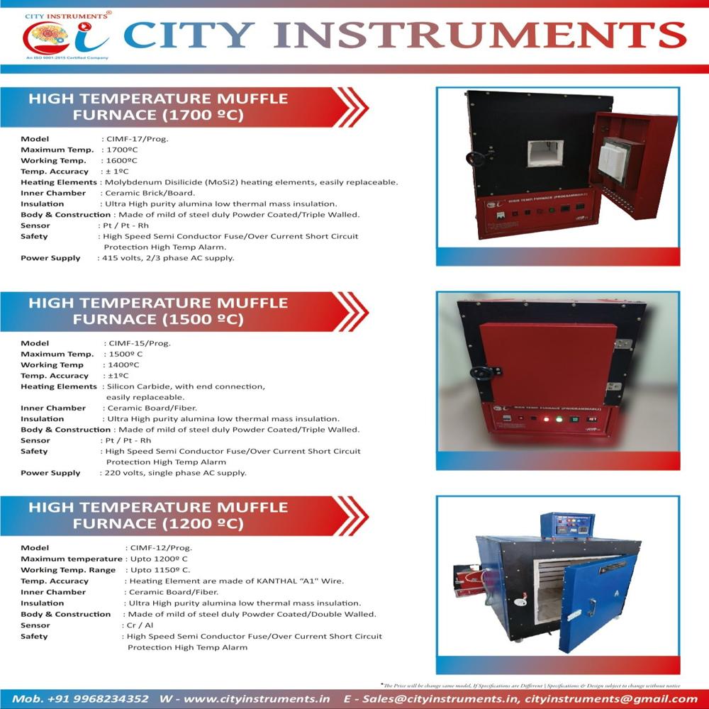  Three Side Heated Muffle Furnace