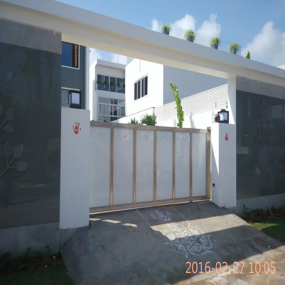 Stainless Steel Main Gate