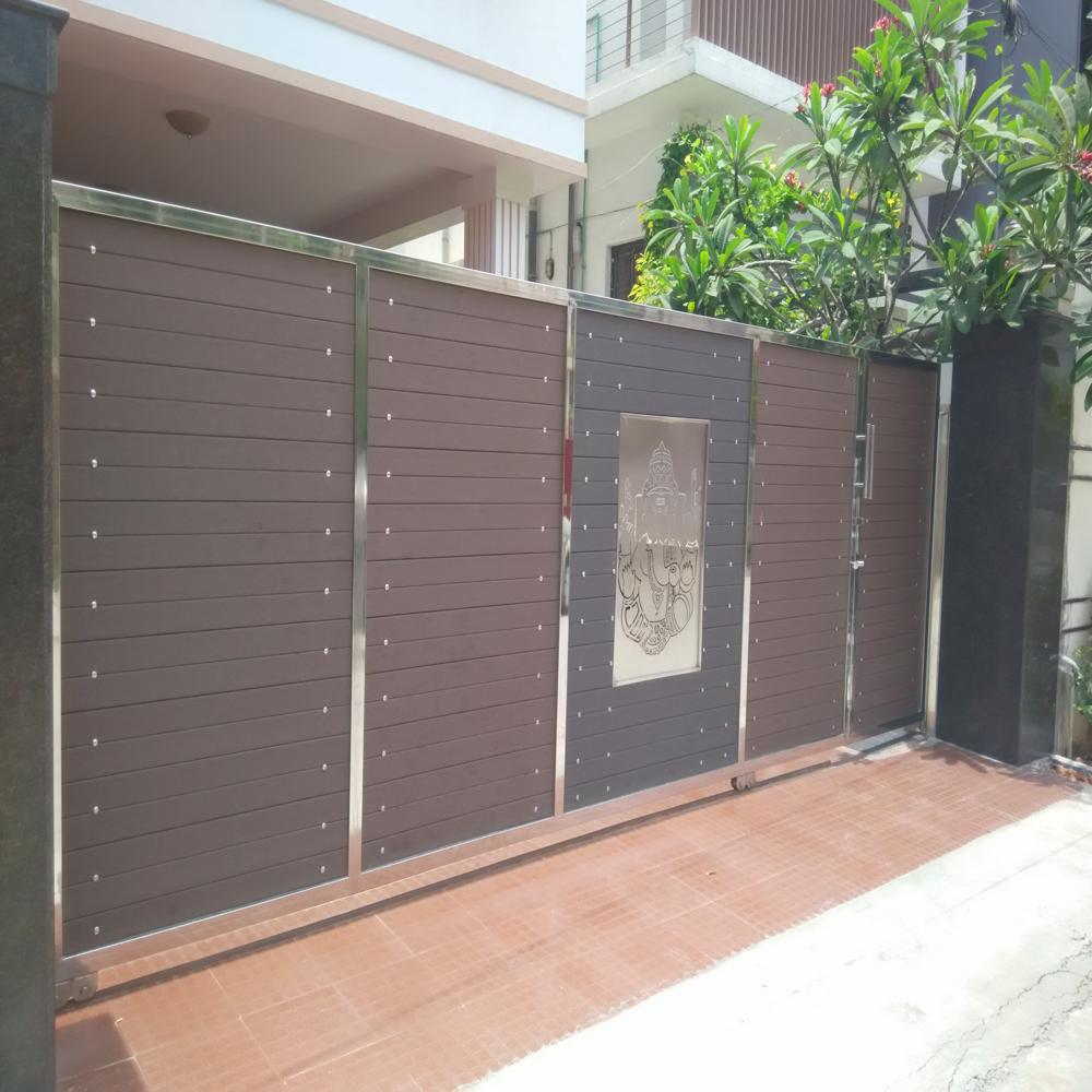 Stainless Steel Main Gate