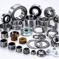 Industrial Bearings - Stainless Steel, Standard Sizes, Silver Color | Single Row Design, 1-year Warranty, Ideal For Industrial Applications