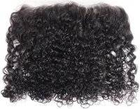 100% Natural Human Hair Lace Natural Frontal Piece, Indian Wavy Frontal