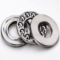 Thrust Ball Bearings - Color: Silver