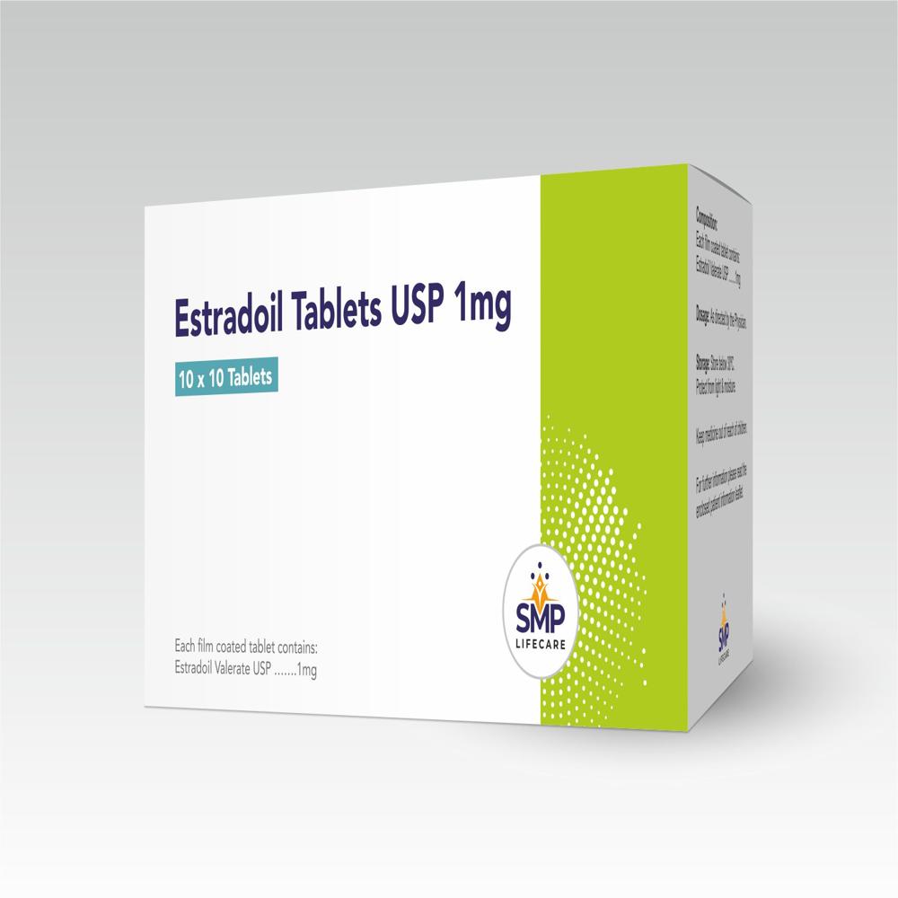 एस्ट्राडॉइल टैबलेट्स 1mg