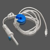 I.v. Flow Regulator With I.v.set Vented - Color: White